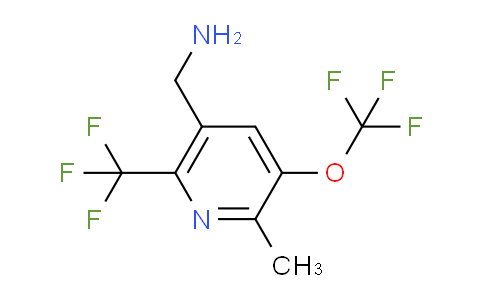 5-(Aminomethyl)-2-methyl-3-(trifluoromethoxy)-6-(trifluoromethyl)pyridine