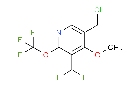 5-(Chloromethyl)-3-(difluoromethyl)-4-methoxy-2-(trifluoromethoxy)pyridine