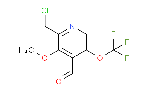 2-(Chloromethyl)-3-methoxy-5-(trifluoromethoxy)pyridine-4-carboxaldehyde