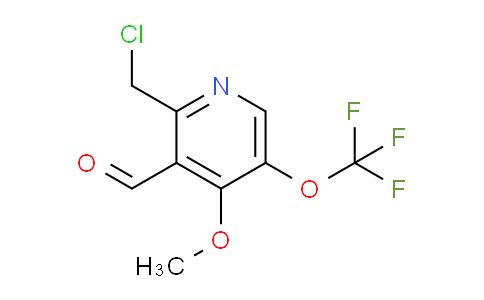 AM148433 | 1806749-79-0 | 2-(Chloromethyl)-4-methoxy-5-(trifluoromethoxy)pyridine-3-carboxaldehyde