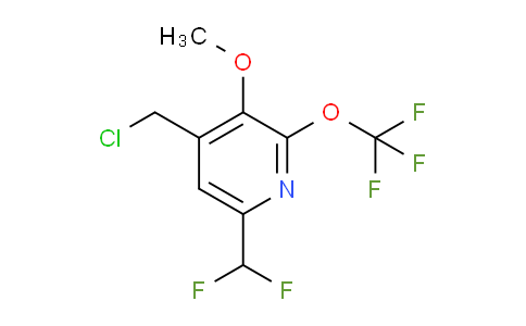 AM148434 | 1804638-34-3 | 4-(Chloromethyl)-6-(difluoromethyl)-3-methoxy-2-(trifluoromethoxy)pyridine