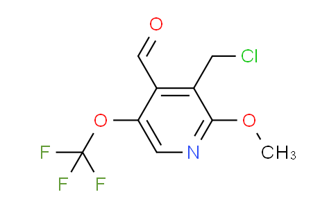 AM148444 | 1804754-99-1 | 3-(Chloromethyl)-2-methoxy-5-(trifluoromethoxy)pyridine-4-carboxaldehyde