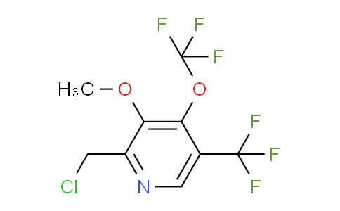 AM148445 | 1805994-66-4 | 2-(Chloromethyl)-3-methoxy-4-(trifluoromethoxy)-5-(trifluoromethyl)pyridine