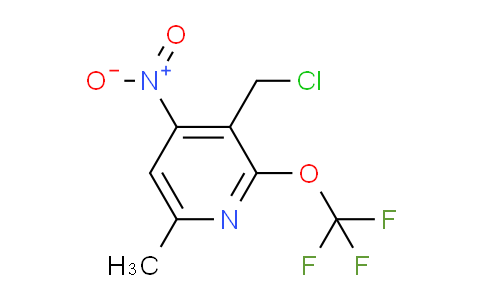 3-(Chloromethyl)-6-methyl-4-nitro-2-(trifluoromethoxy)pyridine