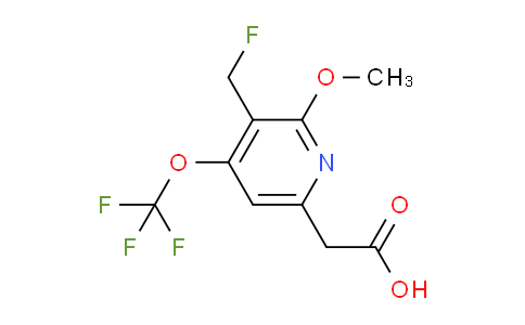 AM148455 | 1805097-84-0 | 3-(Fluoromethyl)-2-methoxy-4-(trifluoromethoxy)pyridine-6-acetic acid
