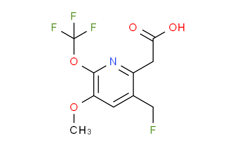 AM148470 | 1806010-33-2 | 3-(Fluoromethyl)-5-methoxy-6-(trifluoromethoxy)pyridine-2-acetic acid