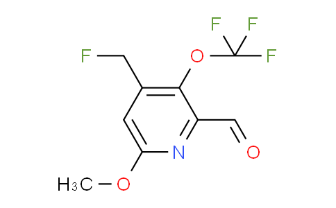 AM148472 | 1805994-00-6 | 4-(Fluoromethyl)-6-methoxy-3-(trifluoromethoxy)pyridine-2-carboxaldehyde