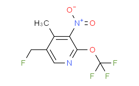 5-(Fluoromethyl)-4-methyl-3-nitro-2-(trifluoromethoxy)pyridine
