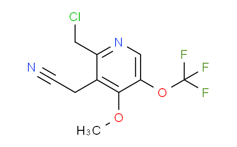 AM148476 | 1804471-97-3 | 2-(Chloromethyl)-4-methoxy-5-(trifluoromethoxy)pyridine-3-acetonitrile
