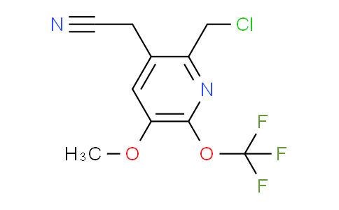 AM148481 | 1804472-03-4 | 2-(Chloromethyl)-5-methoxy-6-(trifluoromethoxy)pyridine-3-acetonitrile