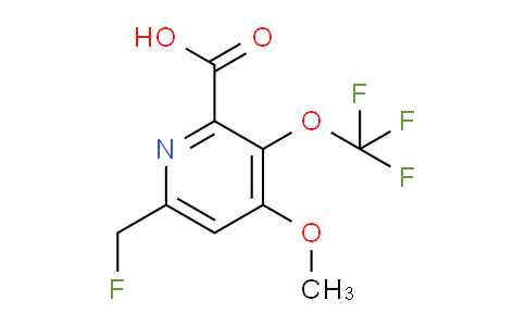 6-(Fluoromethyl)-4-methoxy-3-(trifluoromethoxy)pyridine-2-carboxylic acid