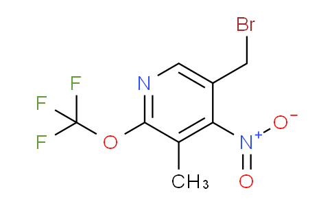 5-(Bromomethyl)-3-methyl-4-nitro-2-(trifluoromethoxy)pyridine