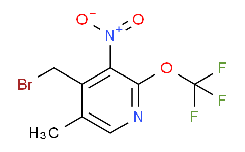 4-(Bromomethyl)-5-methyl-3-nitro-2-(trifluoromethoxy)pyridine