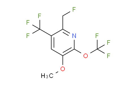 2-(Fluoromethyl)-5-methoxy-6-(trifluoromethoxy)-3-(trifluoromethyl)pyridine