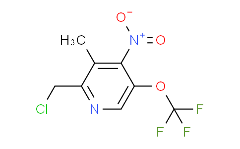 2-(Chloromethyl)-3-methyl-4-nitro-5-(trifluoromethoxy)pyridine