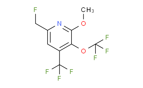 6-(Fluoromethyl)-2-methoxy-3-(trifluoromethoxy)-4-(trifluoromethyl)pyridine