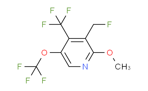 3-(Fluoromethyl)-2-methoxy-5-(trifluoromethoxy)-4-(trifluoromethyl)pyridine