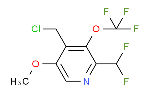 AM148534 | 1805272-33-6 | 4-(Chloromethyl)-2-(difluoromethyl)-5-methoxy-3-(trifluoromethoxy)pyridine