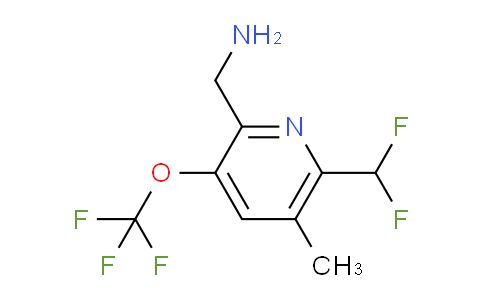 AM148536 | 1806774-39-9 | 2-(Aminomethyl)-6-(difluoromethyl)-5-methyl-3-(trifluoromethoxy)pyridine