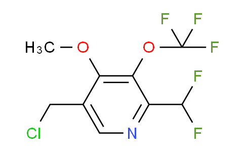 AM148542 | 1805207-85-5 | 5-(Chloromethyl)-2-(difluoromethyl)-4-methoxy-3-(trifluoromethoxy)pyridine