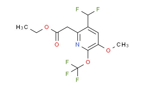 AM148547 | 1806027-91-7 | Ethyl 3-(difluoromethyl)-5-methoxy-6-(trifluoromethoxy)pyridine-2-acetate