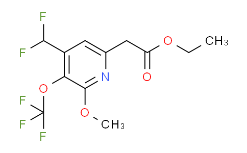 AM148549 | 1805011-45-3 | Ethyl 4-(difluoromethyl)-2-methoxy-3-(trifluoromethoxy)pyridine-6-acetate