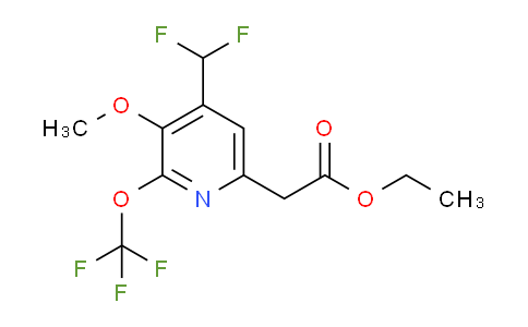 AM148552 | 1806028-16-9 | Ethyl 4-(difluoromethyl)-3-methoxy-2-(trifluoromethoxy)pyridine-6-acetate