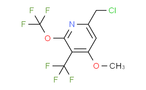 AM148553 | 1805994-85-7 | 6-(Chloromethyl)-4-methoxy-2-(trifluoromethoxy)-3-(trifluoromethyl)pyridine