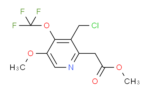 AM148556 | 1806188-02-2 | Methyl 3-(chloromethyl)-5-methoxy-4-(trifluoromethoxy)pyridine-2-acetate