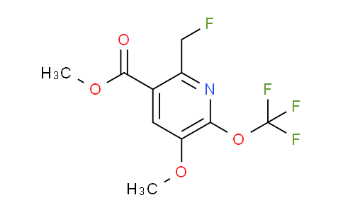 AM148557 | 1806008-40-1 | Methyl 2-(fluoromethyl)-5-methoxy-6-(trifluoromethoxy)pyridine-3-carboxylate