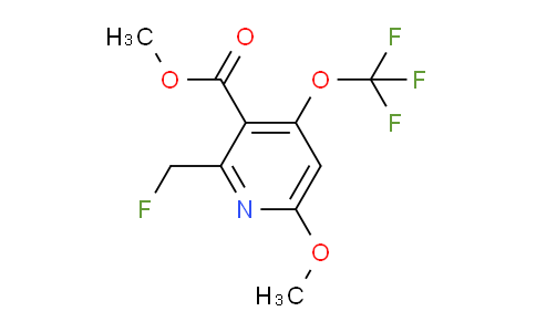 AM148558 | 1804473-80-0 | Methyl 2-(fluoromethyl)-6-methoxy-4-(trifluoromethoxy)pyridine-3-carboxylate