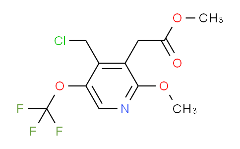 AM148562 | 1806754-78-8 | Methyl 4-(chloromethyl)-2-methoxy-5-(trifluoromethoxy)pyridine-3-acetate