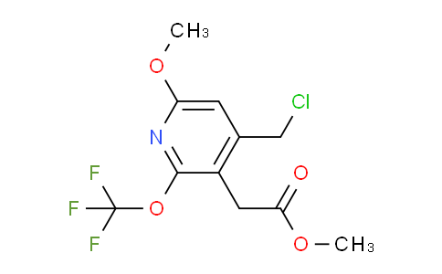 AM148563 | 1806188-10-2 | Methyl 4-(chloromethyl)-6-methoxy-2-(trifluoromethoxy)pyridine-3-acetate