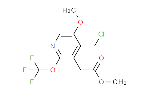 AM148566 | 1804648-08-5 | Methyl 4-(chloromethyl)-5-methoxy-2-(trifluoromethoxy)pyridine-3-acetate