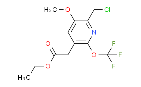 AM148572 | 1806188-19-1 | Ethyl 2-(chloromethyl)-3-methoxy-6-(trifluoromethoxy)pyridine-5-acetate