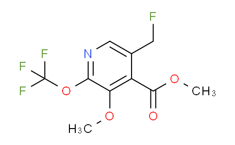 AM148576 | 1806008-90-1 | Methyl 5-(fluoromethyl)-3-methoxy-2-(trifluoromethoxy)pyridine-4-carboxylate