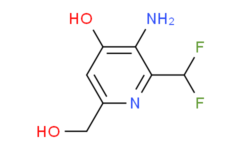 AM14858 | 1805082-04-5 | 3-Amino-2-(difluoromethyl)-4-hydroxypyridine-6-methanol