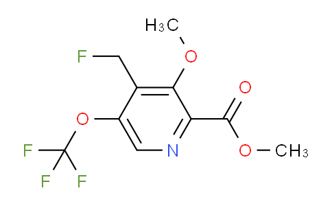 AM148586 | 1806008-99-0 | Methyl 4-(fluoromethyl)-3-methoxy-5-(trifluoromethoxy)pyridine-2-carboxylate