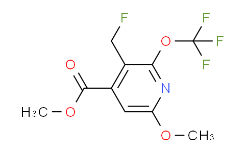 AM148590 | 1806749-84-7 | Methyl 3-(fluoromethyl)-6-methoxy-2-(trifluoromethoxy)pyridine-4-carboxylate