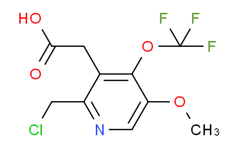 AM148595 | 1806756-44-4 | 2-(Chloromethyl)-5-methoxy-4-(trifluoromethoxy)pyridine-3-acetic acid