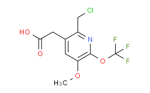 AM148597 | 1806257-51-1 | 2-(Chloromethyl)-5-methoxy-6-(trifluoromethoxy)pyridine-3-acetic acid