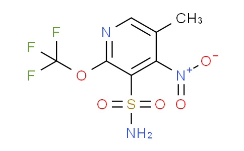 AM148599 | 1805082-40-9 | 5-Methyl-4-nitro-2-(trifluoromethoxy)pyridine-3-sulfonamide