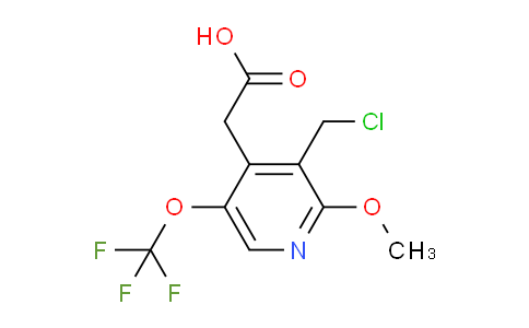 AM148602 | 1804647-78-6 | 3-(Chloromethyl)-2-methoxy-5-(trifluoromethoxy)pyridine-4-acetic acid