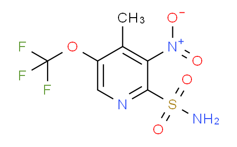 AM148608 | 1804843-42-2 | 4-Methyl-3-nitro-5-(trifluoromethoxy)pyridine-2-sulfonamide