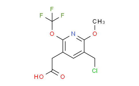 AM148611 | 1806753-53-6 | 3-(Chloromethyl)-2-methoxy-6-(trifluoromethoxy)pyridine-5-acetic acid