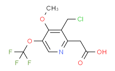 AM148613 | 1804647-87-7 | 3-(Chloromethyl)-4-methoxy-5-(trifluoromethoxy)pyridine-2-acetic acid