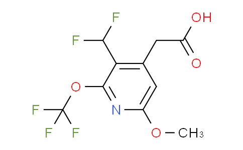 AM148616 | 1806022-81-0 | 3-(Difluoromethyl)-6-methoxy-2-(trifluoromethoxy)pyridine-4-acetic acid