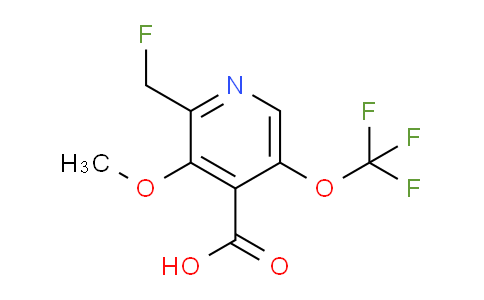 AM148617 | 1805994-89-1 | 2-(Fluoromethyl)-3-methoxy-5-(trifluoromethoxy)pyridine-4-carboxylic acid