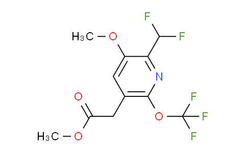 AM148619 | 1806027-19-9 | Methyl 2-(difluoromethyl)-3-methoxy-6-(trifluoromethoxy)pyridine-5-acetate