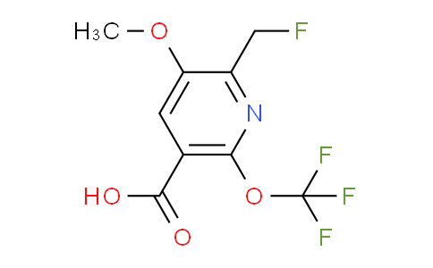 AM148623 | 1804759-58-7 | 2-(Fluoromethyl)-3-methoxy-6-(trifluoromethoxy)pyridine-5-carboxylic acid